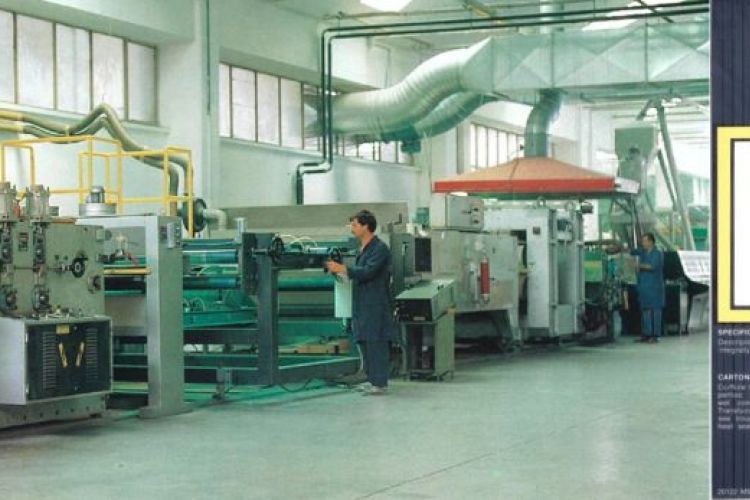 The first Cartonplast extrusion line in Italy